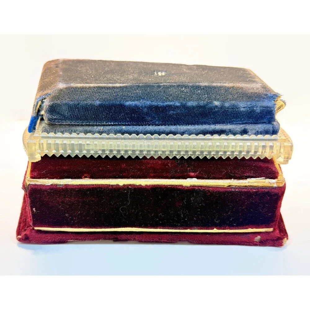 Vintage Antique Presentation Jewelry Boxes  Sweetheart Bracelets, Speidel Fairax
